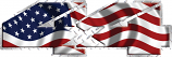 4x4 American Flag sticker